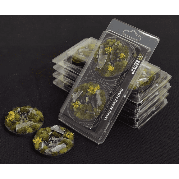 Gamers Grass Highland Bases - Round 60mm New