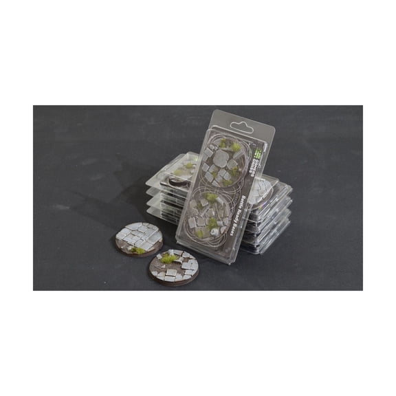 Gamers Grass Temple Bases - Round 60mm New