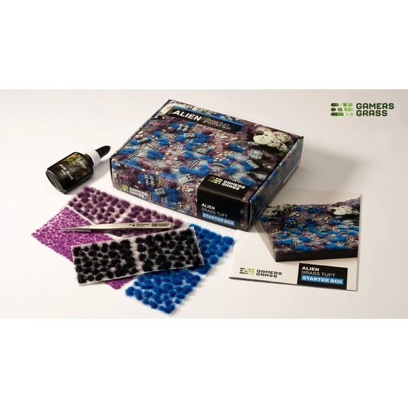 Gamers Grass: Tuft Starter Box (Alien Grass)