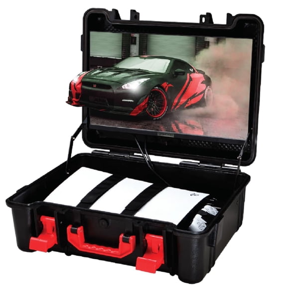 Gamersbox Portable Gaming Travel Case with 21.5" Monitor