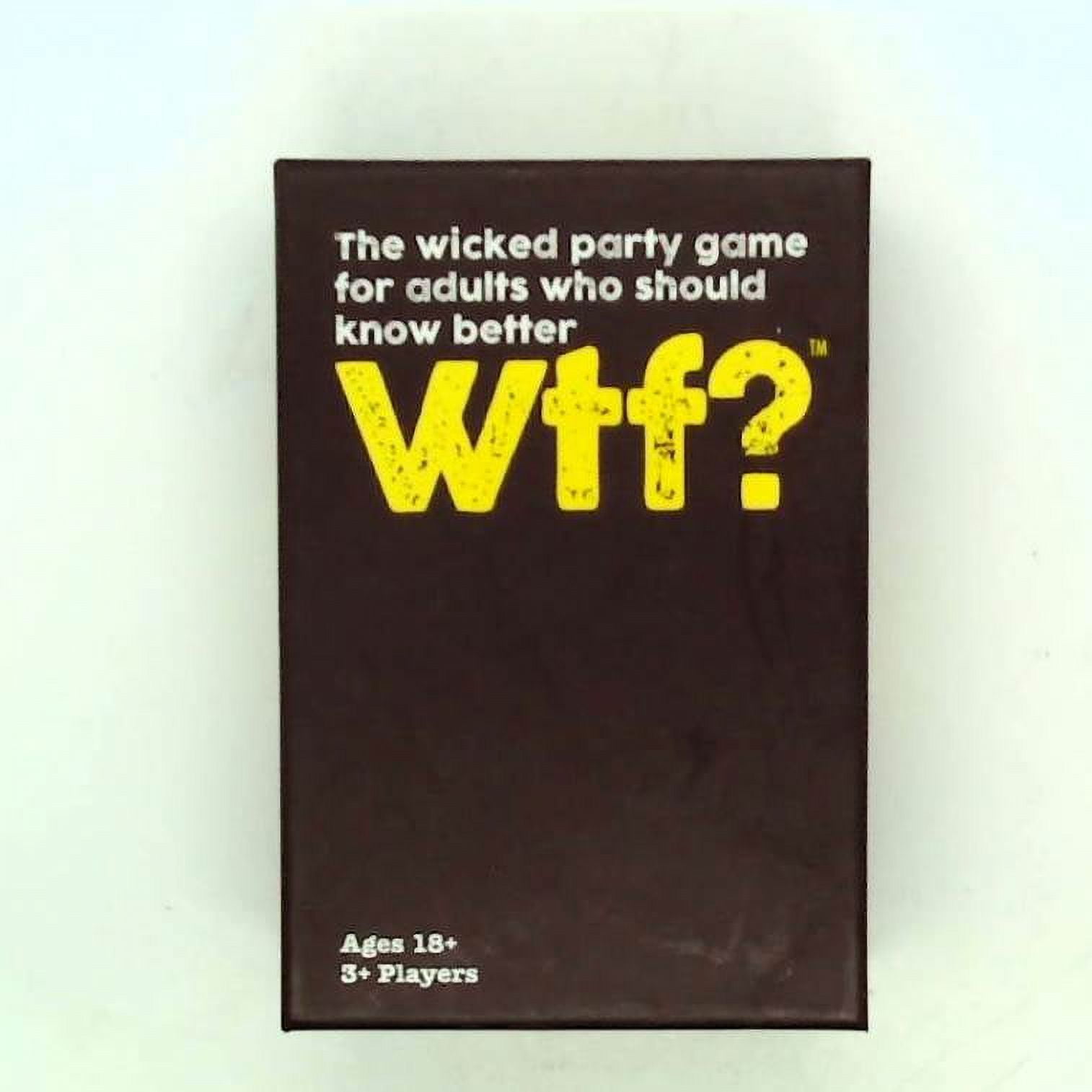 Games Adults Play WTF? Card Game