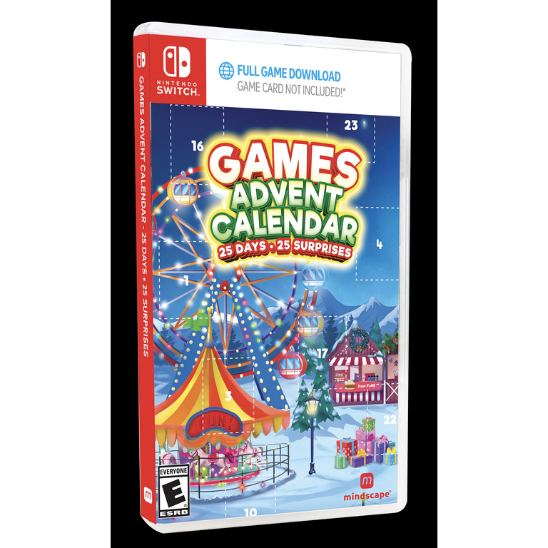 Games Advent Calendar - 25 Days - 25 Surprises - Nintendo Switch