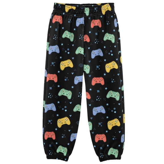 Games Boys Pants Kids Casual Sweatpants Joggers Toddler Sports Pants 3-10 Years