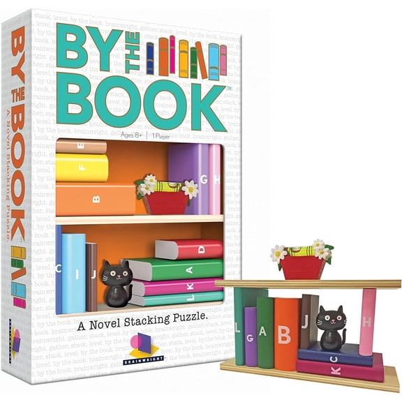 Games - Ceaco Brainwright- By the Book A Novel Stacking Puzzle 8403