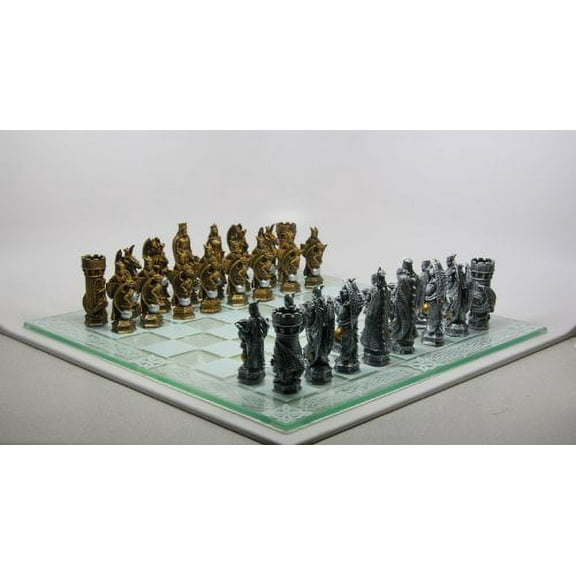 Games - Chess Set - KING ARTHUR FANTASY CHESS SET C/4 9382