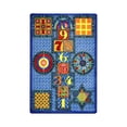 thumbnail image 1 of Games Galore 10'9" x 13'2" Area Rug In Color Sapphire, 1 of 1