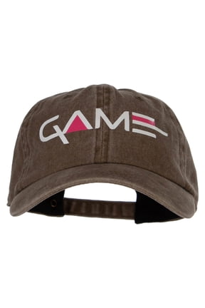 Games Heat Transfer Unstructured Cotton Cap - Khaki OSFM