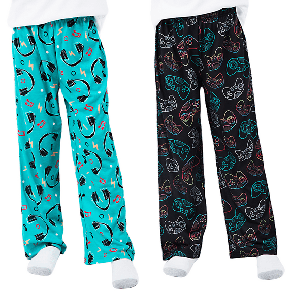 Games & Music Boy's 2-Pack Sleep Pajama Pants-8