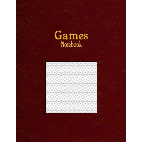 Games Notebook: 1/5" Isometric Graph Paper Rule (Paperback)