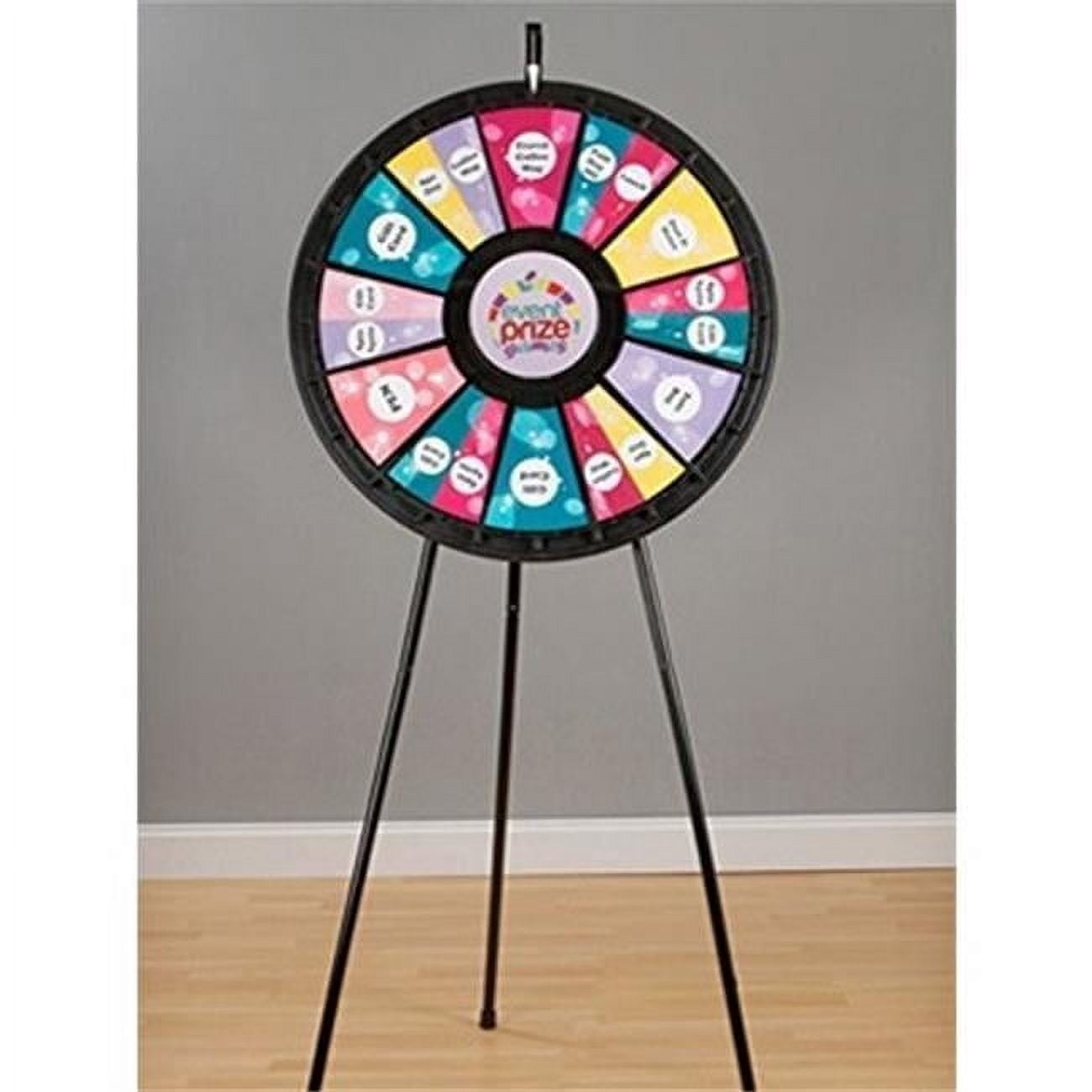 Games People Play 63016L 12-24 Slot Floor Stand Prize Wheel with Lights