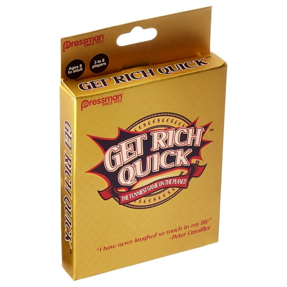 Pressman "Get Rich Quick" Card Game