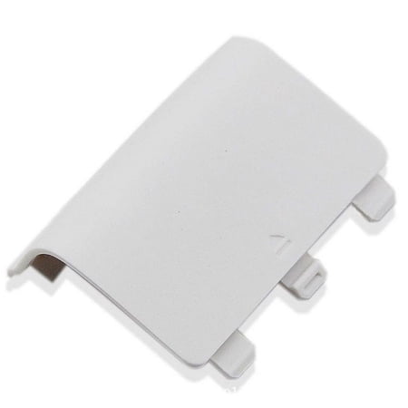 Games&Tech White Battery Cover Lid Shell Door Replacement for Xbox One Wireless Controller