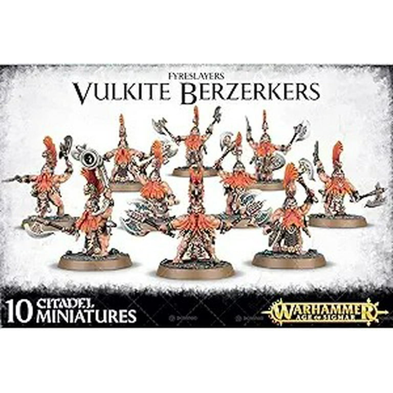Games Workhsop Warhammer Age of Sigmar Fyreslayers - Vulkite Games Workhsop Warhammer Age of Sigmar Fyreslayers - Vulkite