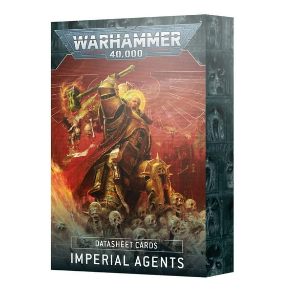 Warhammer 40K Datasheet Cards: Imperial Agents GWS 68-27