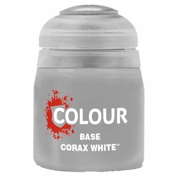 Games Workshop Citadel Base Paint: Corax White (12ml)