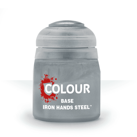 Games Workshop Citadel Base Paint: Iron Hands Steel (12ml)