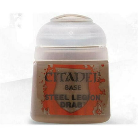 Games Workshop Citadel Base Paint: Steel Legion Drab (12ml)