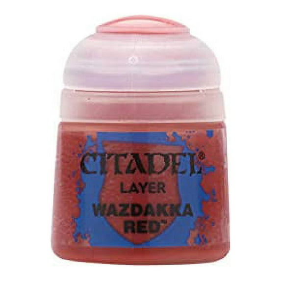 Games Workshop Games Workshop Citadel Layer 1: Wazdakka Red Paint