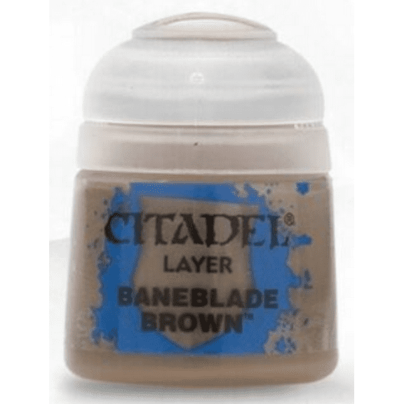 Games Workshop Citadel Layer Paint: Baneblade Brown (12ml)
