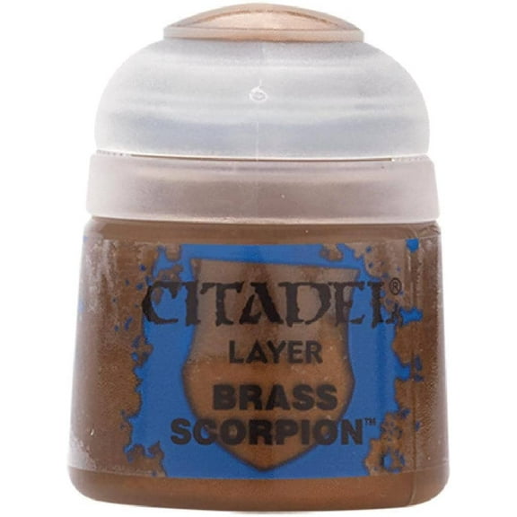 Games Workshop Citadel Layer Paint: Brass Scorpion (12ml)