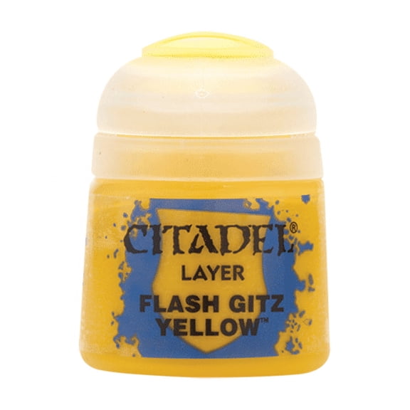 Games Workshop Citadel Layer Paint: Flash Gitz Yellow (12ml)
