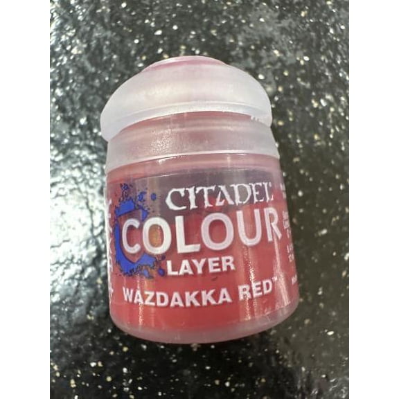Games Workshop Citadel Paint Layer Paint: Wazdakka Red 12Ml