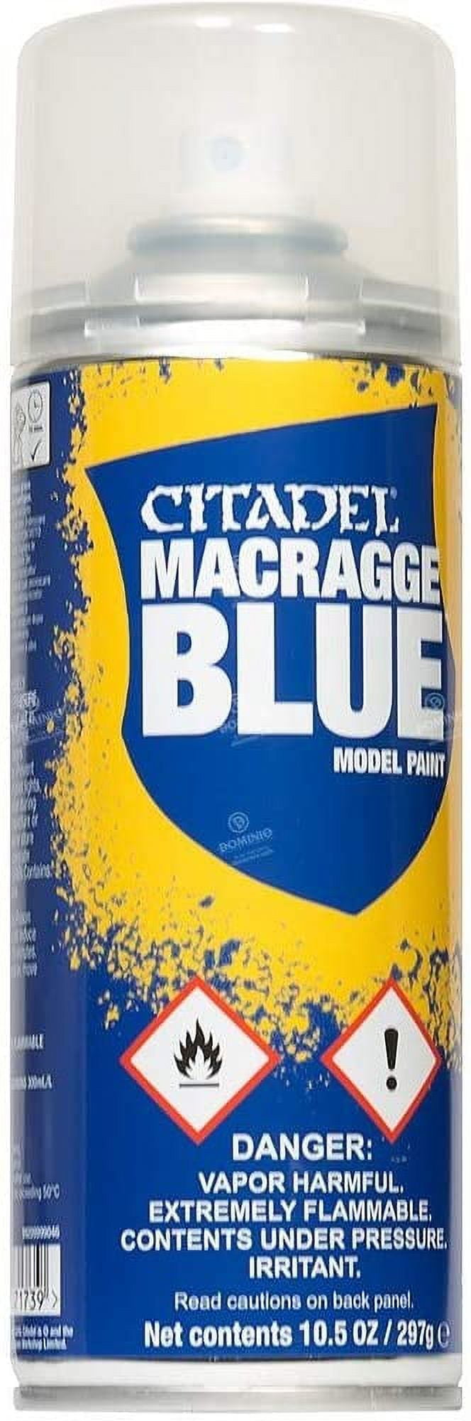 Games Workshop Citadel Macragge Blue Spray Paint - Model Paint Primer 400  ml Can 
