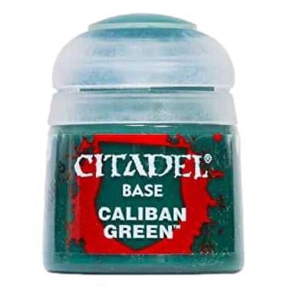 Games Workshop Citadel Paint Base Paint: Caliban Green 12Ml