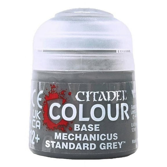 Games Workshop Citadel Paint Base Paint: Mechanicus Standard Grey (12Ml)