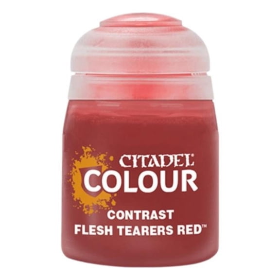 Games Workshop Citadel Paint Contrast: Flesh Tearers Red (18Ml)