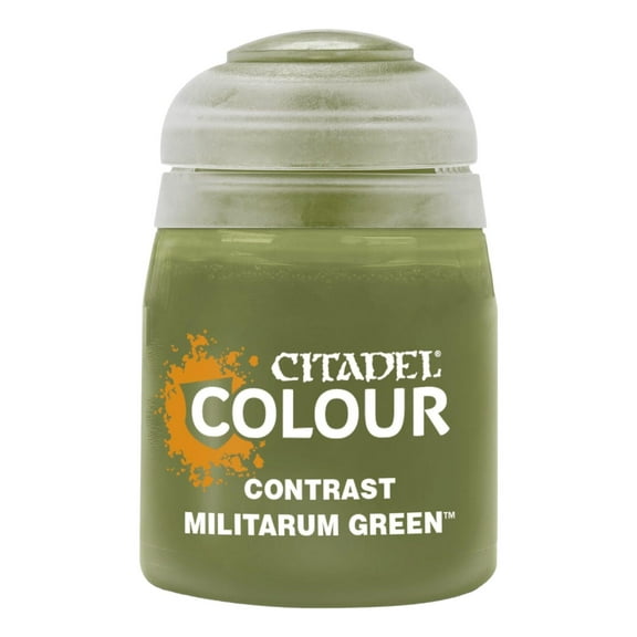 Games Workshop Citadel Paint Contrast: Militarum Green (18Ml)