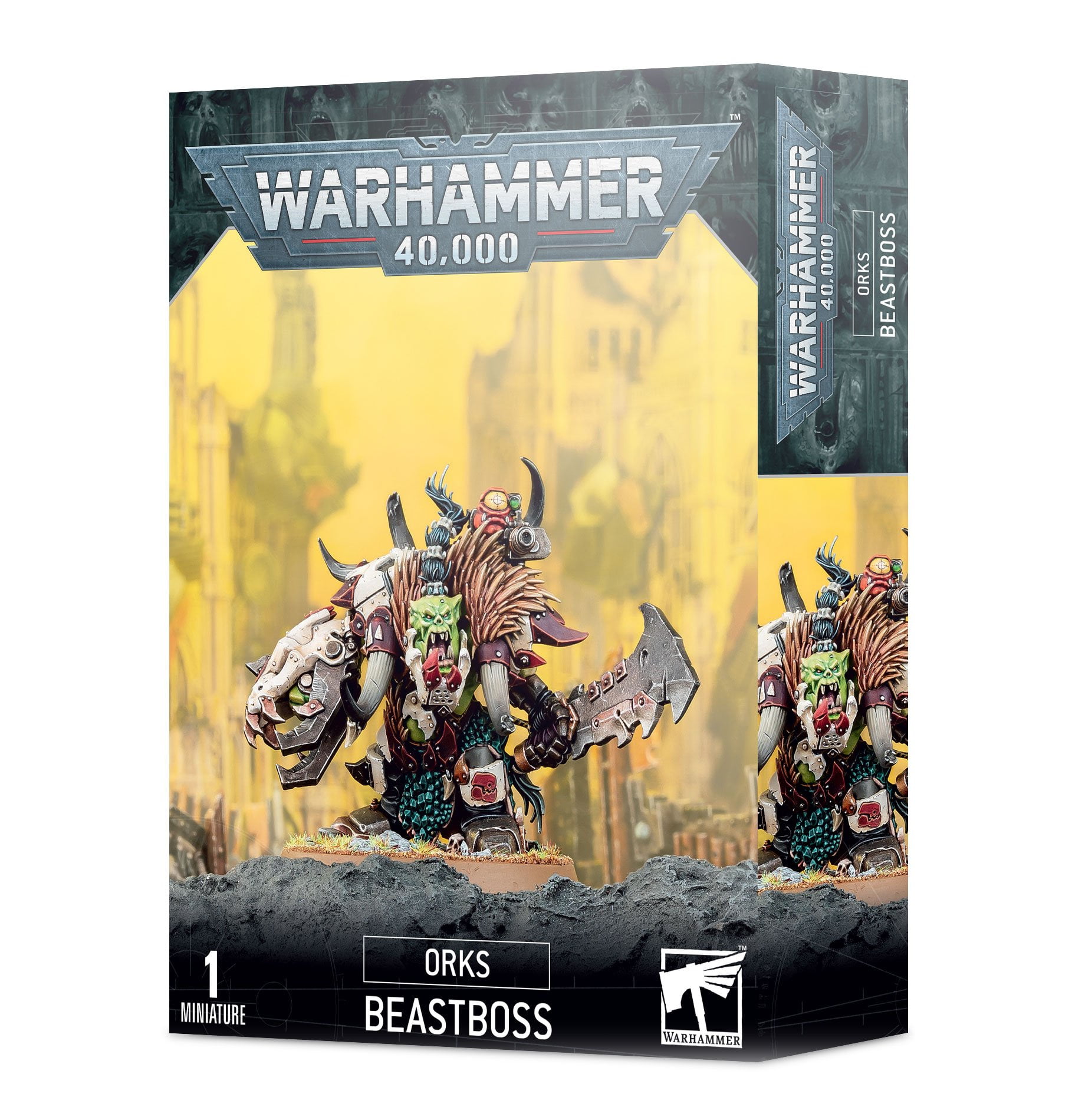 Games Workshop GAW99120103078 50-53 40K - Orks - Beastboss Miniatures ...