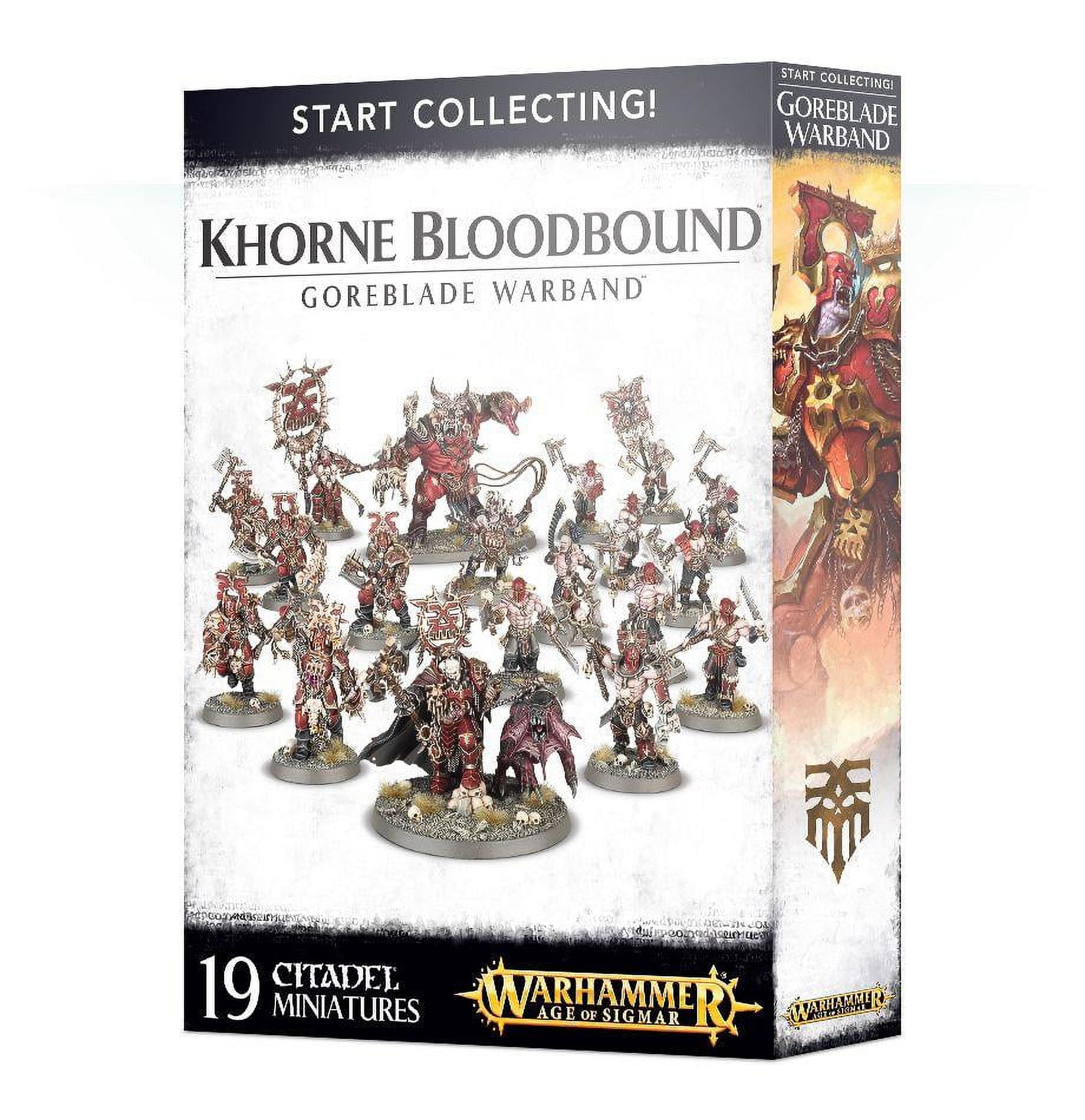Games Workshop Start Collecting! - Age of Sigmar Khone Bloodbound,  Goreblade Warband New