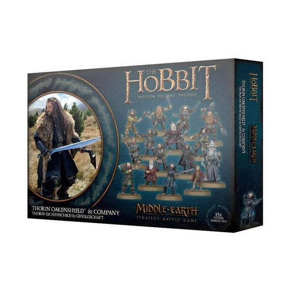 Games Workshop The Hobbit: Thorin Oakenshield and Company Miniatures