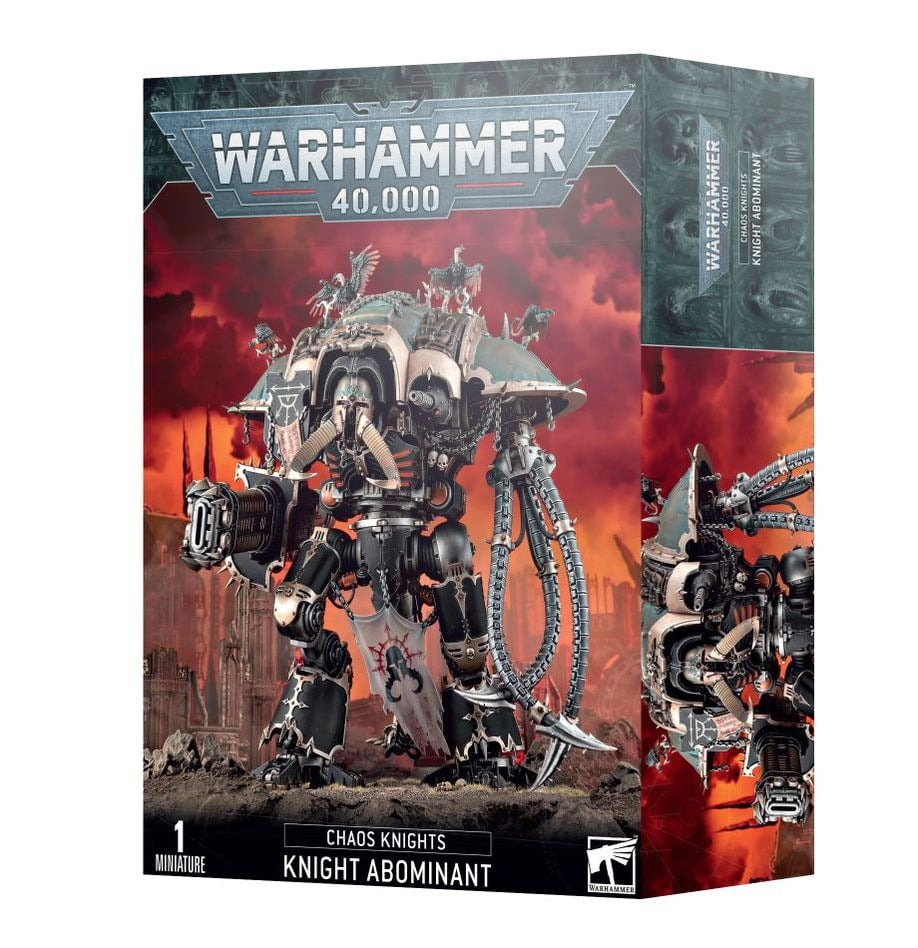 その他 Warhammer Chaos Knights Knight Abominant Warhammer 40000 Chaos Knights Knight Abominant