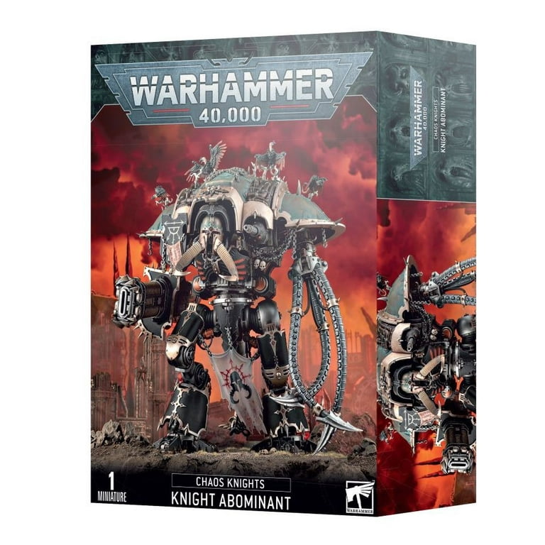 その他 WARHAMMER CHAOS KNIGHTS ABOMINANT Warhammer 40000 Chaos Knights Knight Abominant