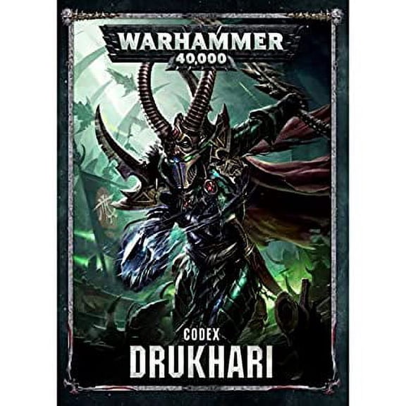 Pre-Owned Games Workshop Warhammer 40,000 Codex Drukhari Book, 9781788261708, 1788261704, Paperback,