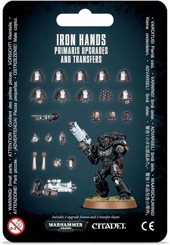 Games Workshop, Warhammer 40,000: Iron Hands Primaris Upgrades and Transfers