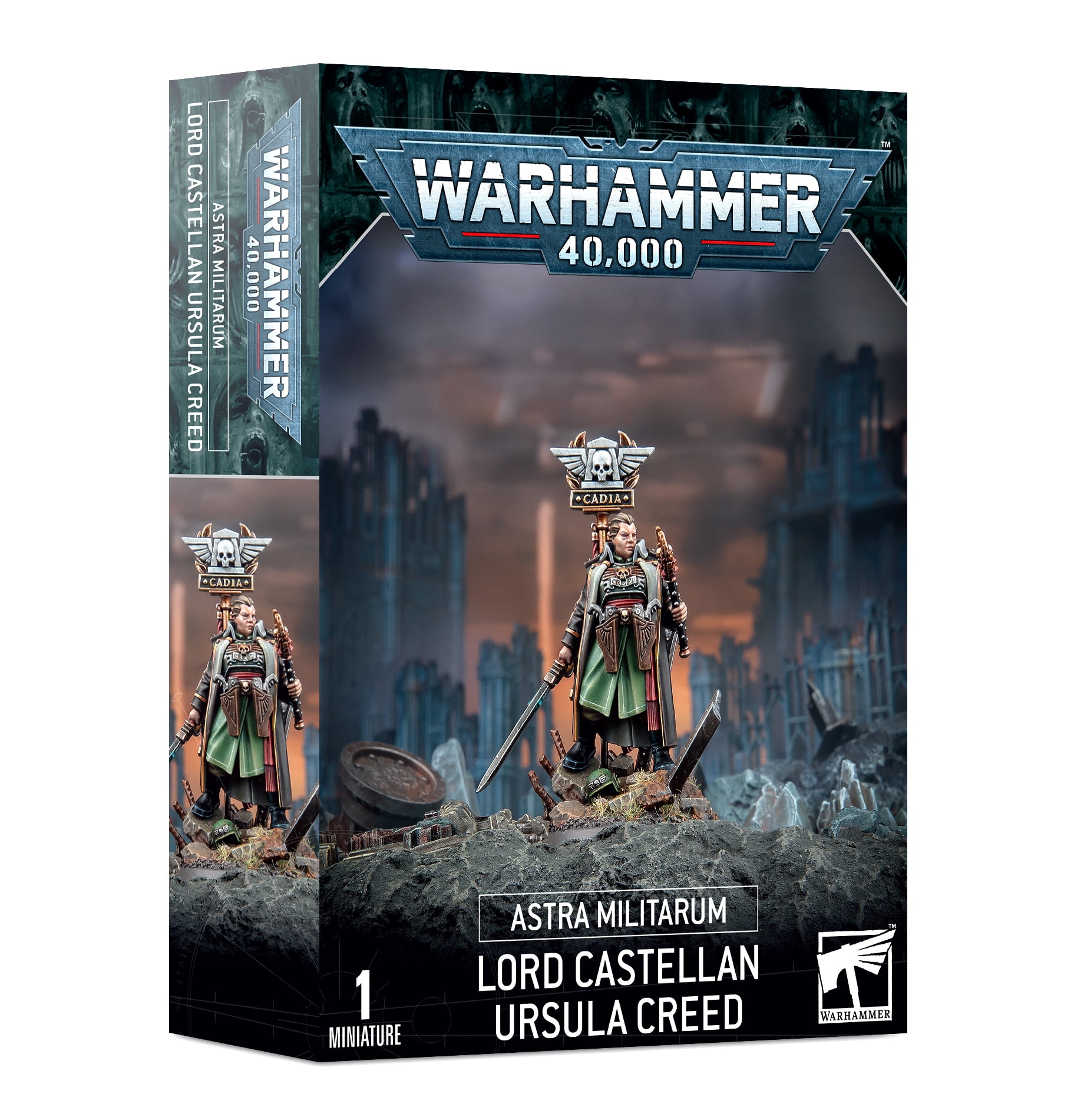 Games Workshop Warhammer 40K Astra Militarum: Lord Castellan Ursula Creed GWS 47-32