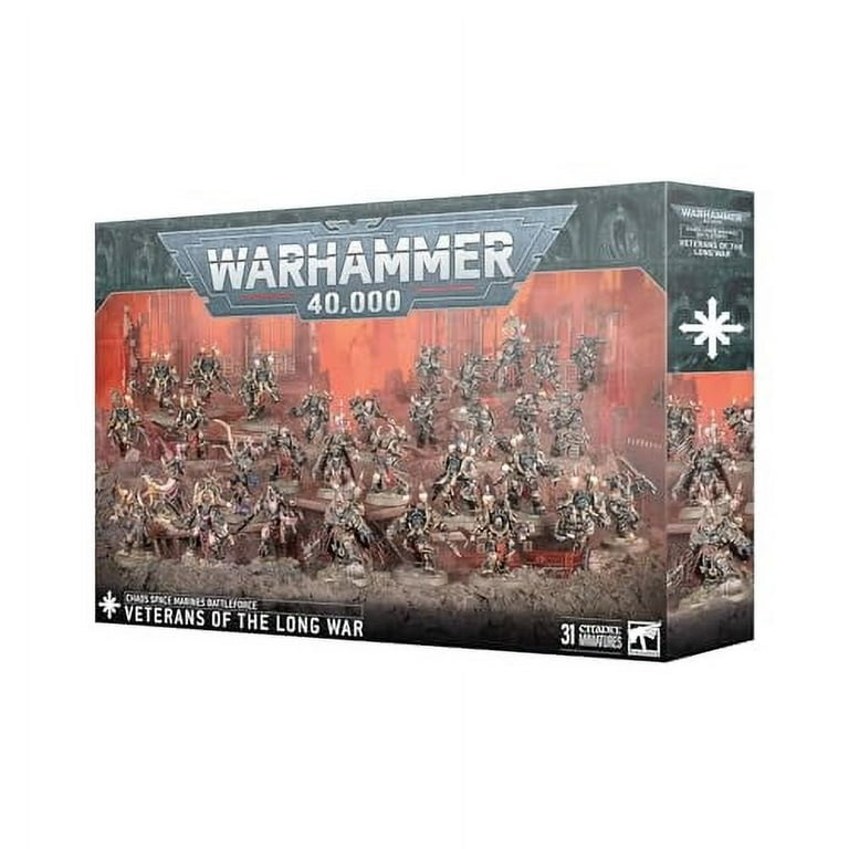 ウォーハンマー 40K Veterans of the Long War Games Workshop Chaos Space Marines Battleforce, Veterans of the