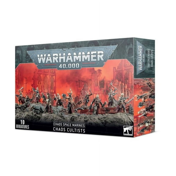 Games Workshop Warhammer 40K Chaos Space Marines: Chaos Cultists GWS 43-88