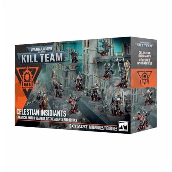 Games Workshop - Warhammer 40K Kill Team - Celestian Insidiants - Fanatical Witch Slayers of The Adepta Sororitas