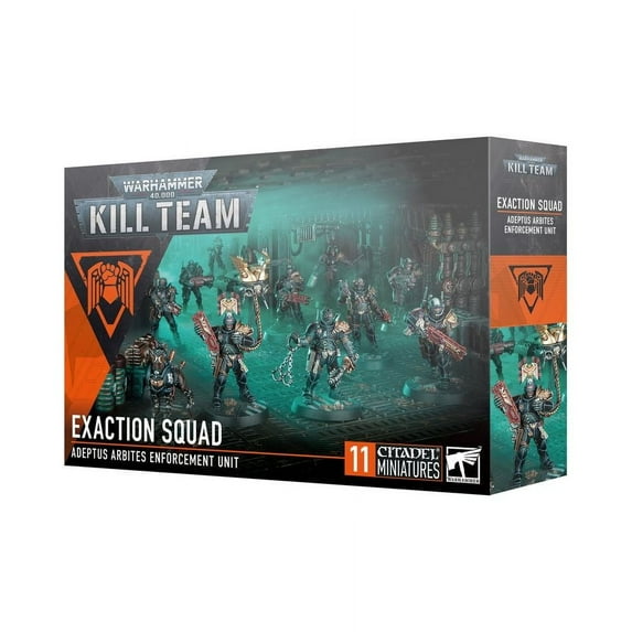 Games Workshop Warhammer 40K Kill Team Exaction Squad Adeptus Arbites Enforcement Unit 10 figures Cyber-mastiff