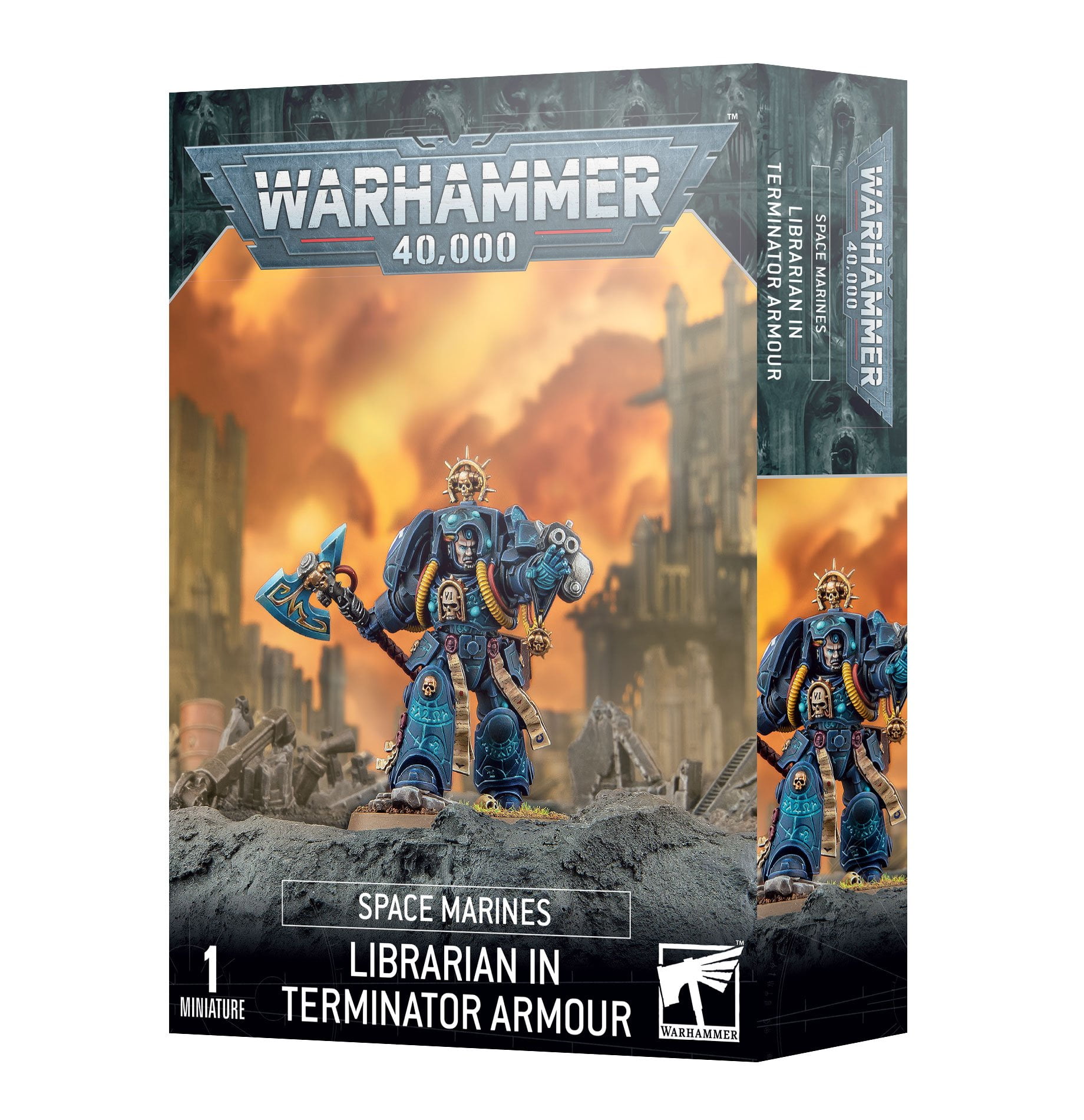Librarian in Terminator Armour Space Marine Warhammer 40K