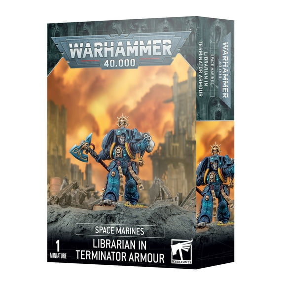 Games Workshop - Warhammer 40K - Space Marines - Librarian in Terminator Armour