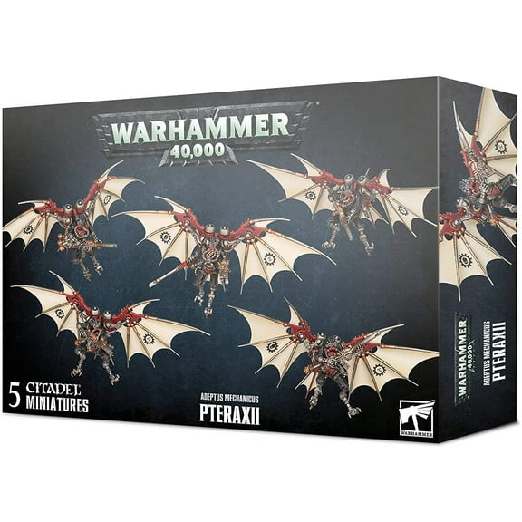 Games Workshop Warhammer 40k - Adeptus Mechanicus Pteraxii Skystalkers, 5 Citadel Miniatures