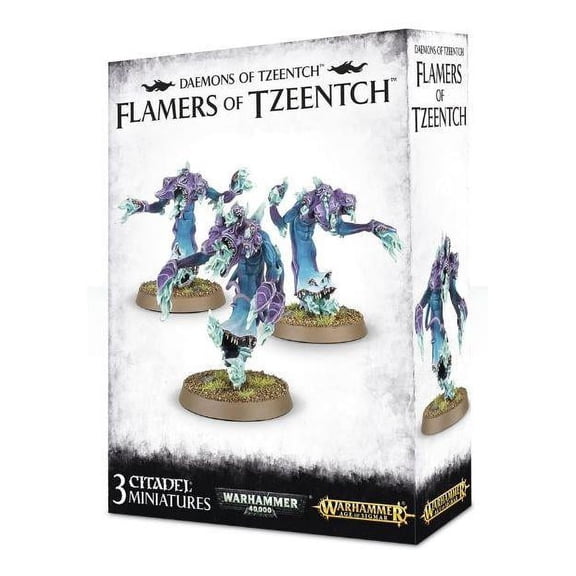 Games Workshop Warhammer 40k Age of Sigmar Flamers of Tzeentch