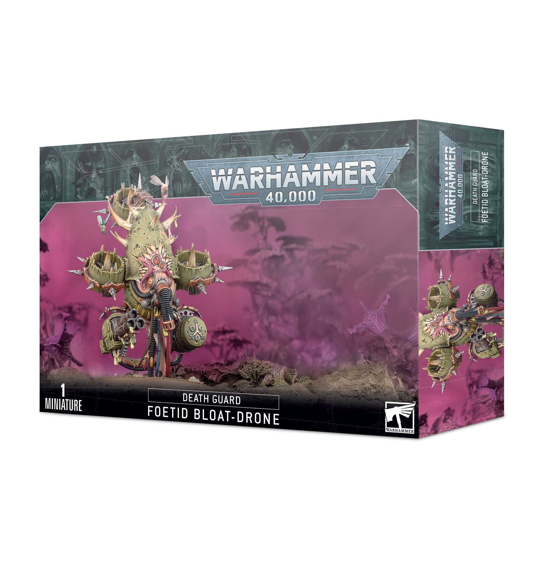 Games Workshop Warhammer 40k Death Guard Foetid Bloat-Drone 43-54