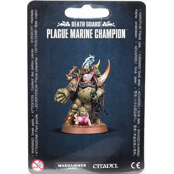 Games Workshop  Warhammer 40k  Death Guard Plague Marine Champion