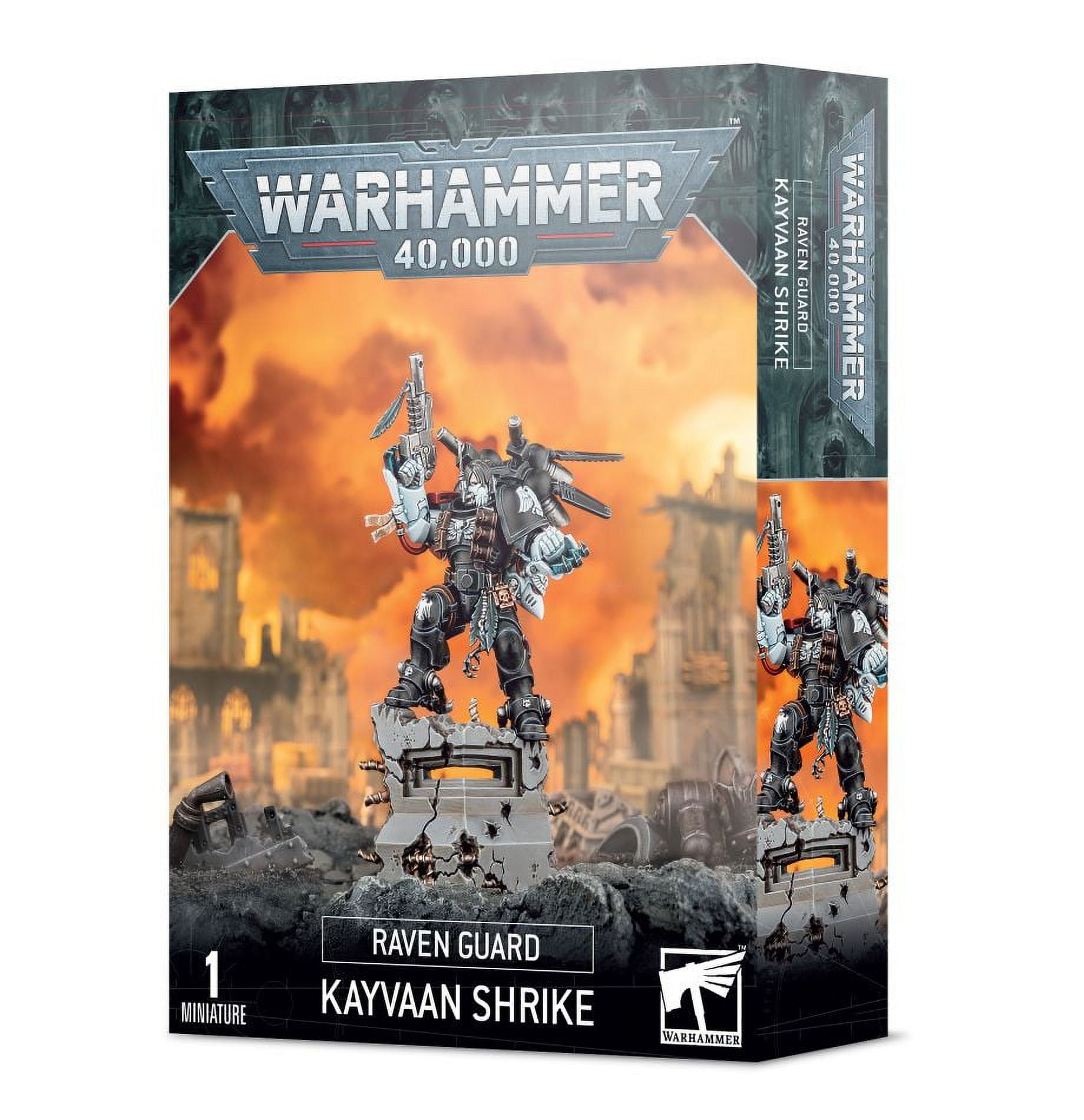 Games Workshop Warhammer 40k Raven Guard Kayvaan Shrike, Master of